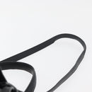CELINE Belt bag Hand Bag Leather 2way Black Gold Auth hk3731-10