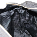 PRADA Chain Tote Bag Nylon Black Gold Auth hk3734A-21