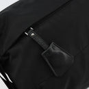 PRADA Shoulder Bag Nylon Black Silver Auth hk3736A-15
