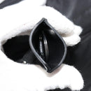 PRADA Shoulder Bag Nylon Black Silver Auth hk3736A-17