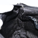 PRADA Shoulder Bag Nylon Black Silver Auth hk3736A-21