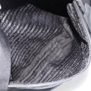 PRADA Shoulder Bag Nylon Black Silver Auth hk3736A-24