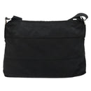 PRADA Shoulder Bag Nylon Black Silver Auth hk3736A-3
