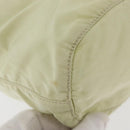PRADA Purse Pouch Nylon Beige Auth hk3737-15
