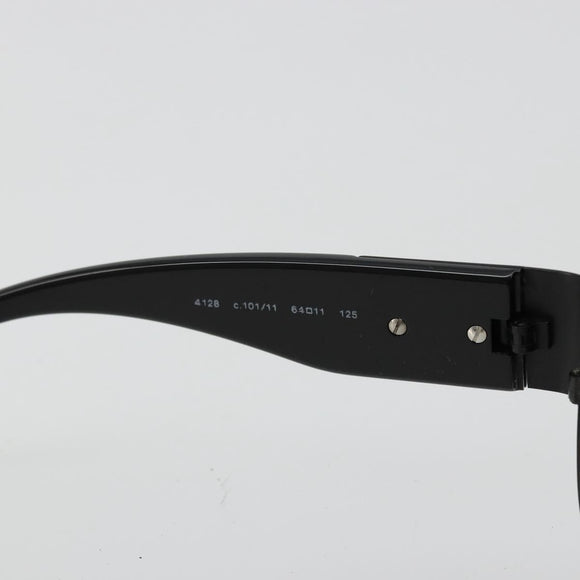 CHANEL Sunglasses plastic Black 4128 CC Auth hk3744A