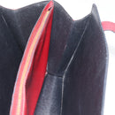 LOUIS VUITTON Epi Bicolor Varenne Hand Bag Black Red M52387 LV Auth hk3749-18