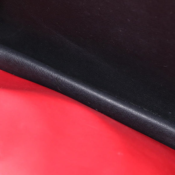 LOUIS VUITTON Epi Bicolor Varenne Hand Bag Black Red M52387 LV Auth hk3749