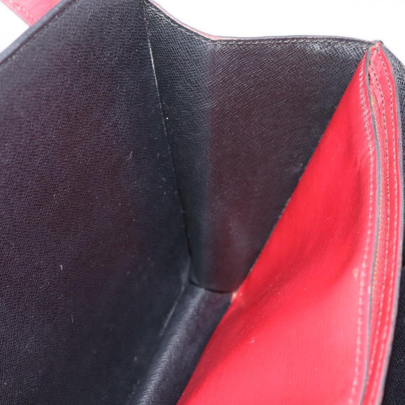 LOUIS VUITTON Epi Bicolor Varenne Hand Bag Black Red M52387 LV Auth hk3749