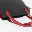 LOUIS VUITTON Epi Bicolor Varenne Hand Bag Black Red M52387 LV Auth hk3749-6