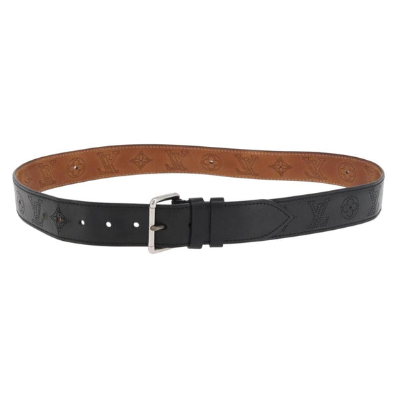 LOUIS VUITTON Monogram Perfo Ceinture Perfo Riem Leer M6931Q LV Auth hk3751