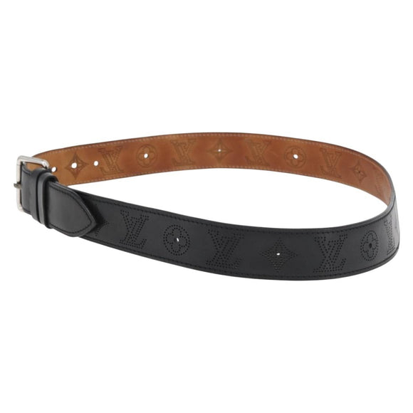 LOUIS VUITTON Monogram Perfo Ceinture Perfo Belt Leather M6931Q LV Auth hk3751