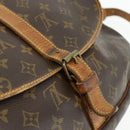 LOUIS VUITTON Monogram Saumur 35 Shoulder Bag M42254 LV Auth hk3754-18