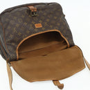 LOUIS VUITTON Monogram Saumur 35 Shoulder Bag M42254 LV Auth hk3754-20