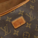 LOUIS VUITTON Monogram Saumur 35 Shoulder Bag M42254 LV Auth hk3754-21