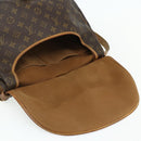 LOUIS VUITTON Monogram Saumur 35 Shoulder Bag M42254 LV Auth hk3754-24