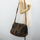 LOUIS VUITTON Monogram Saumur 35 Shoulder Bag M42254 LV Auth hk3754-29