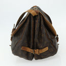 LOUIS VUITTON Monogram Saumur 35 Shoulder Bag M42254 LV Auth hk3754-3