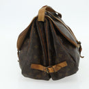 LOUIS VUITTON Monogram Saumur 35 Shoulder Bag M42254 LV Auth hk3754-4