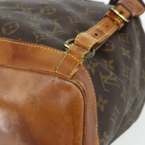 LOUIS VUITTON Monogram Montsouris GM Backpack M51135 LV Auth hk3755
