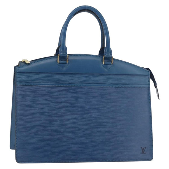 LOUIS VUITTON Epi Riviera Hand Bag Blue M48185 LV Auth hk3756