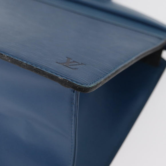 LOUIS VUITTON Epi Riviera Hand Bag Blue M48185 LV Auth hk3756