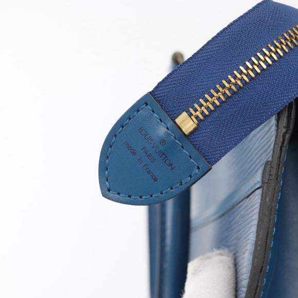 LOUIS VUITTON Epi Riviera Hand Bag Blue M48185 LV Auth hk3756