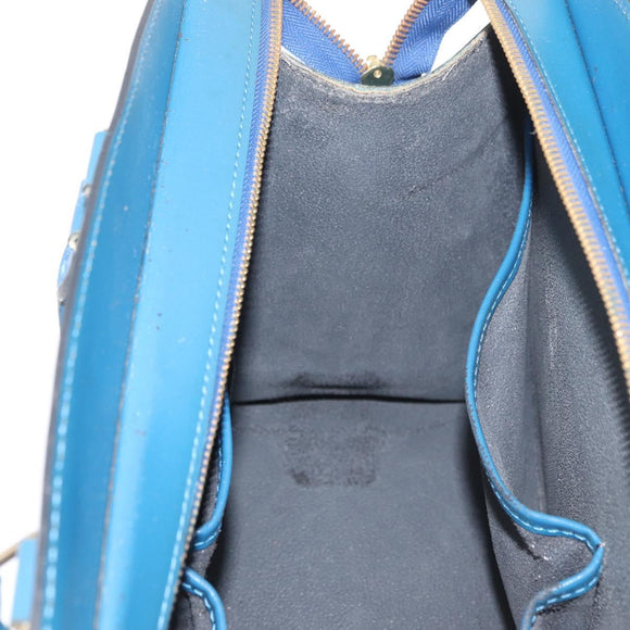 LOUIS VUITTON Epi Riviera Hand Bag Blue M48185 LV Auth hk3756