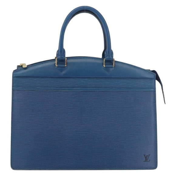 LOUIS VUITTON Epi Riviera Hand Bag Blue M48185 LV Auth hk3756
