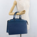 LOUIS VUITTON Epi Riviera Hand Bag Blue M48185 LV Auth hk3756-21