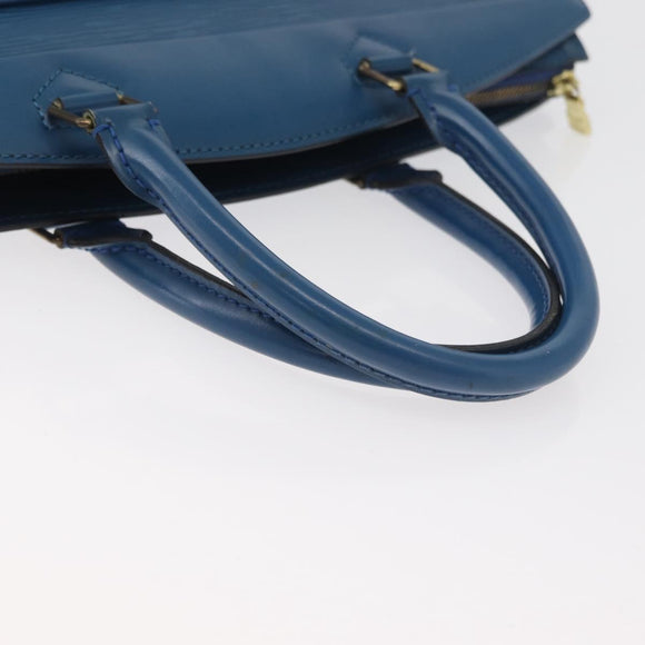 LOUIS VUITTON Epi Riviera Hand Bag Blue M48185 LV Auth hk3756