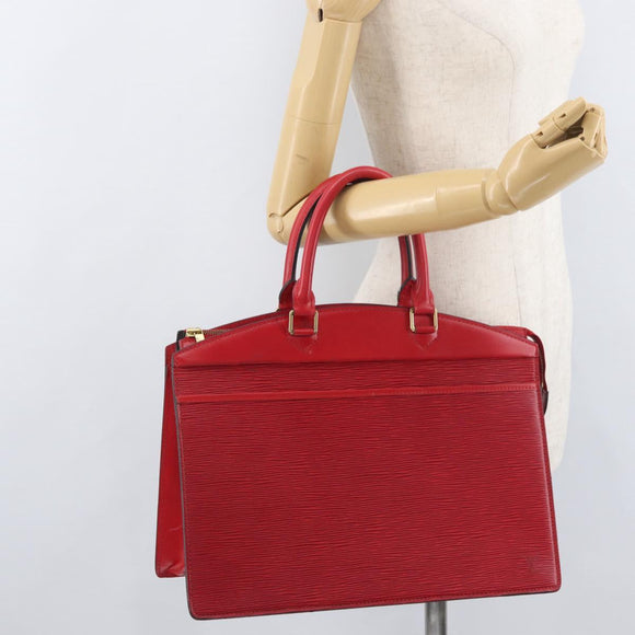 LOUIS VUITTON Epi Riviera Hand Bag Red M48187 LV Auth hk3757