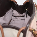 BOTTEGA VENETA Hand Bag Canvas Pink Auth hk3759A-20