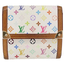 LOUIS VUITTON Multicolor Porte Monnaie Billets Cartes Credit M92983 Auth hk3761-13