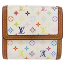 LOUIS VUITTON Multicolor Porte Monnaie Billets Cartes Credit M92983 Auth hk3761-2