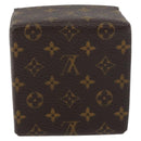 LOUIS VUITTON Monogram Jewelry case Jewelry Box LV Auth hk3762A-2