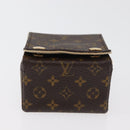 LOUIS VUITTON Monogram Jewelry case Jewelry Box LV Auth hk3762A-6