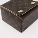 LOUIS VUITTON Monogram Jewelry case Jewelry Box LV Auth hk3762A-7