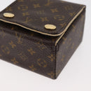 LOUIS VUITTON Monogram Jewelry case Jewelry Box LV Auth hk3762A-14