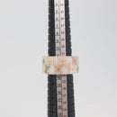 LOUIS VUITTON Berg Farandole Ring plastic M Pink M65816 LV Auth hk3763A-9