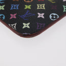 LOUIS VUITTON Multicolor Pochette ClesNM Coin Purse Black M60279 LV Auth hk3764-14