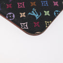 LOUIS VUITTON Multicolor Pochette ClesNM Coin Purse Black M60279 LV Auth hk3764-15