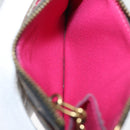LOUIS VUITTON Multicolor Pochette ClesNM Coin Purse Black M60279 LV Auth hk3764-10