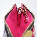 LOUIS VUITTON Multicolor Pochette ClesNM Coin Purse Black M60279 LV Auth hk3764-19