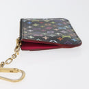 LOUIS VUITTON Multicolor Pochette ClesNM Coin Purse Black M60279 LV Auth hk3764-4