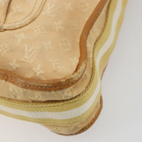 LOUIS VUITTON Monogram Mini Buzas Marie Kate Bag Beige M92323 LV Auth hk3766