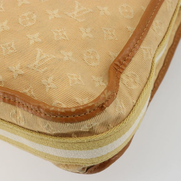 LOUIS VUITTON Monogram Mini Buzas Marie Kate Bag Beige M92323 LV Auth hk3766