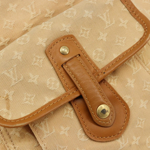 LOUIS VUITTON Monogram Mini Buzas Marie Kate Bag Beige M92323 LV Auth hk3766