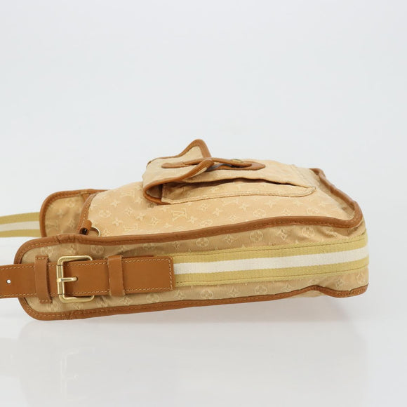 LOUIS VUITTON Monogram Mini Buzas Marie Kate Bag Beige M92323 LV Auth hk3766