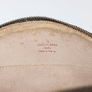 LOUIS VUITTON Monogram Trousse Demi Ronde Cosmetic Pouch M47520 LV Auth hk3767-10