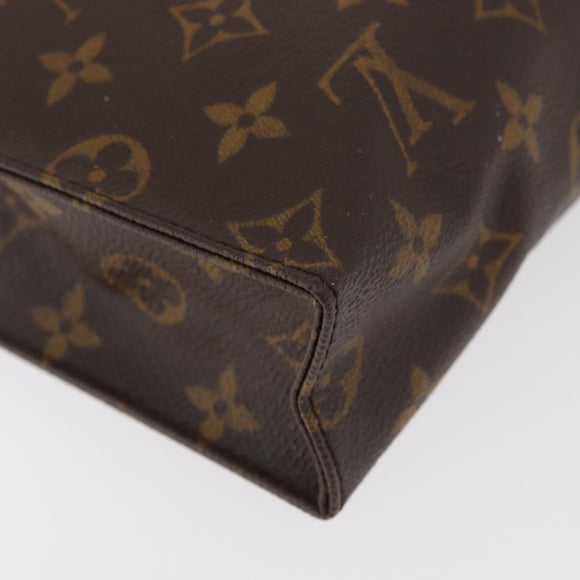 LOUIS VUITTON Monogram Poche Toilette 26 Pouch M47542 LV Auth hk3768